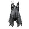 Sexy Lingerie Sexy Lingerie Front Slit Nightdress - 图片 6